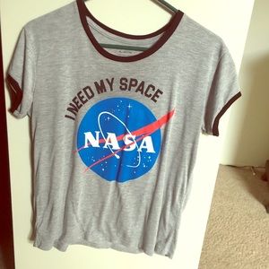 NASA t shirt/crop XL